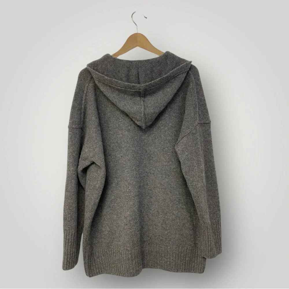 James‎ Perse Hooded Sweater Sz L Grey